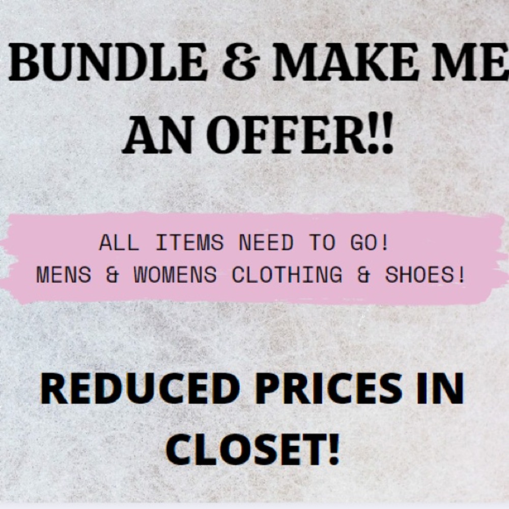 Accepting Reasonable Offers!!